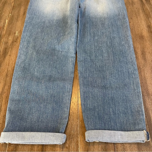 Joe’s Jeans High Rise Women’s 32 x 28 Relaxed Baggy Straight Leg Medium Blue - Picture 10 of 11